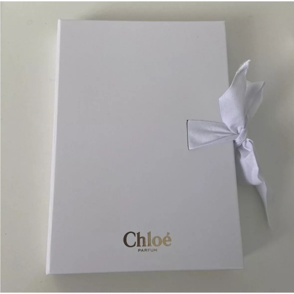 Chloe Fragrances Perfume Journals Bow Tie Dual Notebook Set Rare! NEW